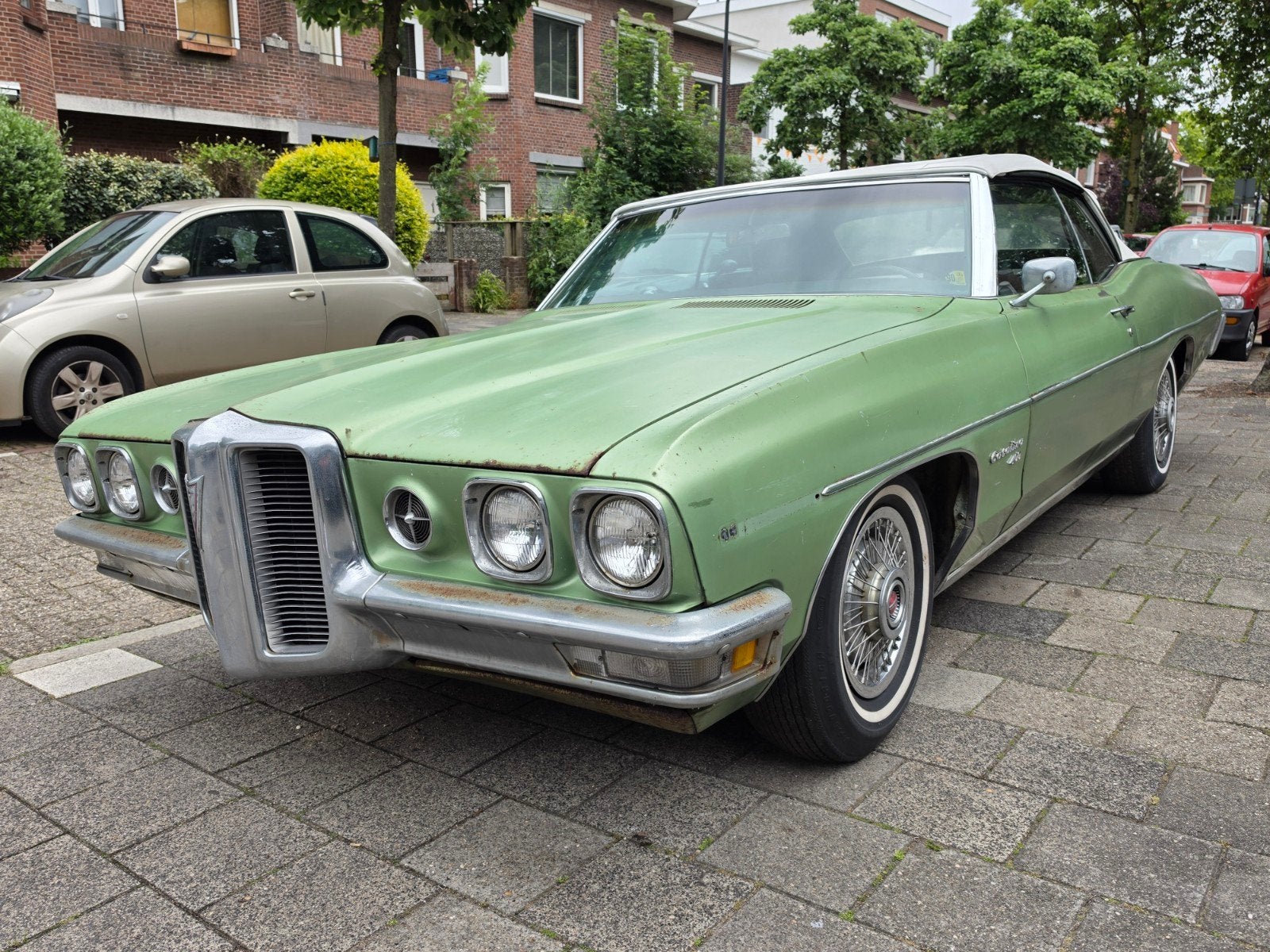 Pontiac Catalina 400 Convertible - 1970 - Barnfind - Patina, Auto's, Automaat, Achterwielaandrijving, 6600 cc, Pontiac
