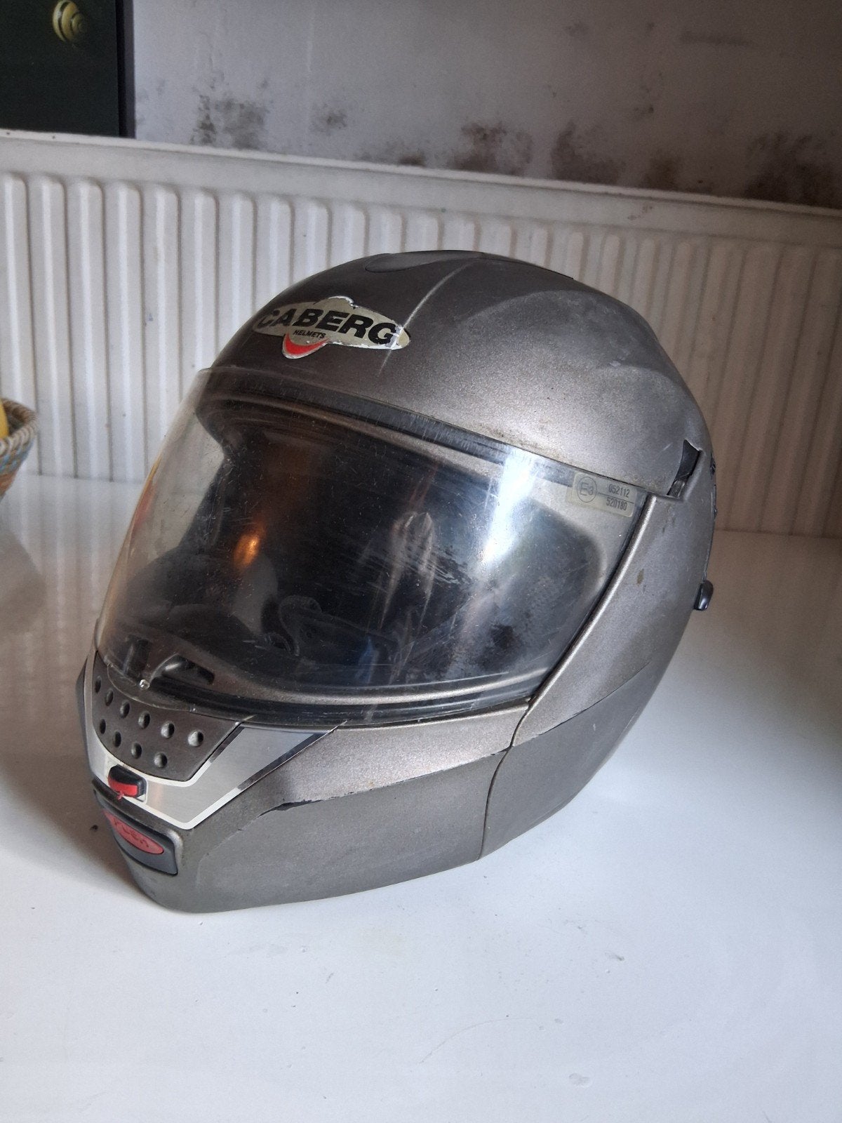 Te koop, Caberg motor helm., Ophalen, Tweedehands, Integraalhelm, Caberg