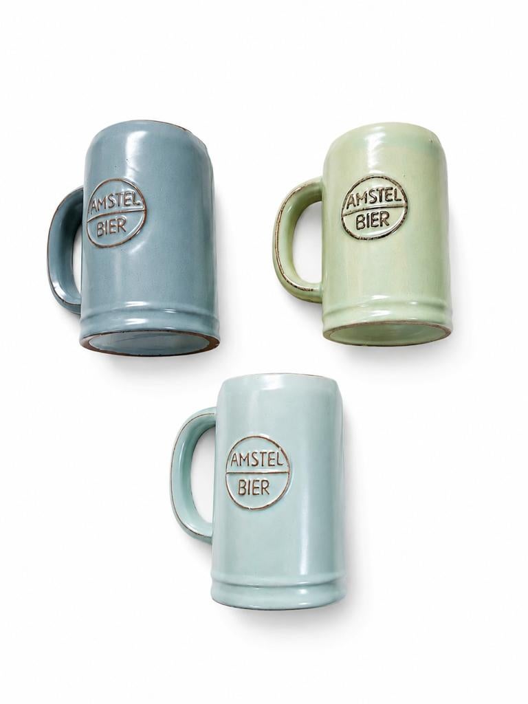 Set van 3 Amstel Bier pullen - Vintage, Antiek en Kunst, Ophalen of Verzenden