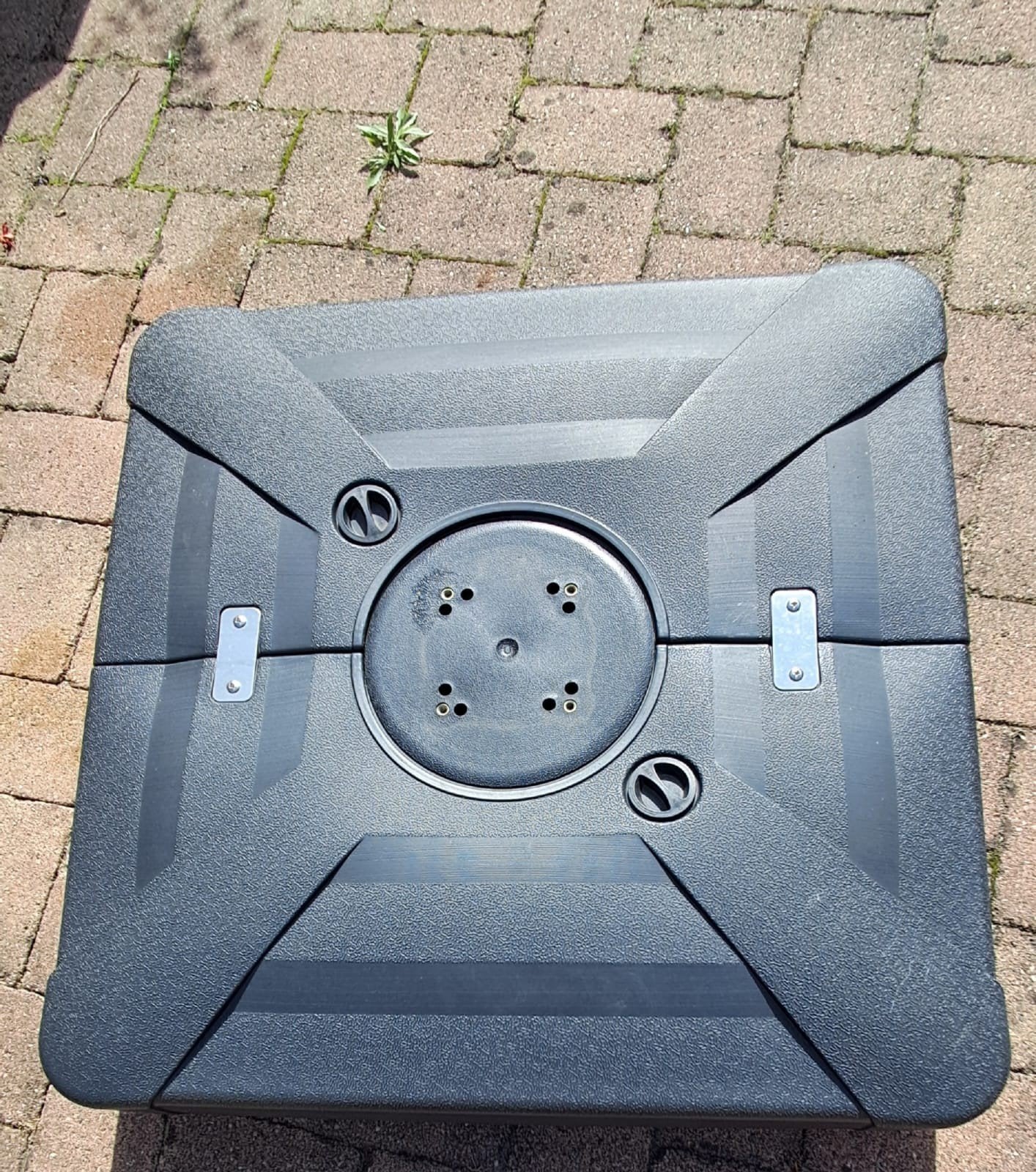 Voet voor zwevende parasol met wielen, Ophalen, Zo goed als nieuw, Minder dan 1 meter, Parasolvoet
