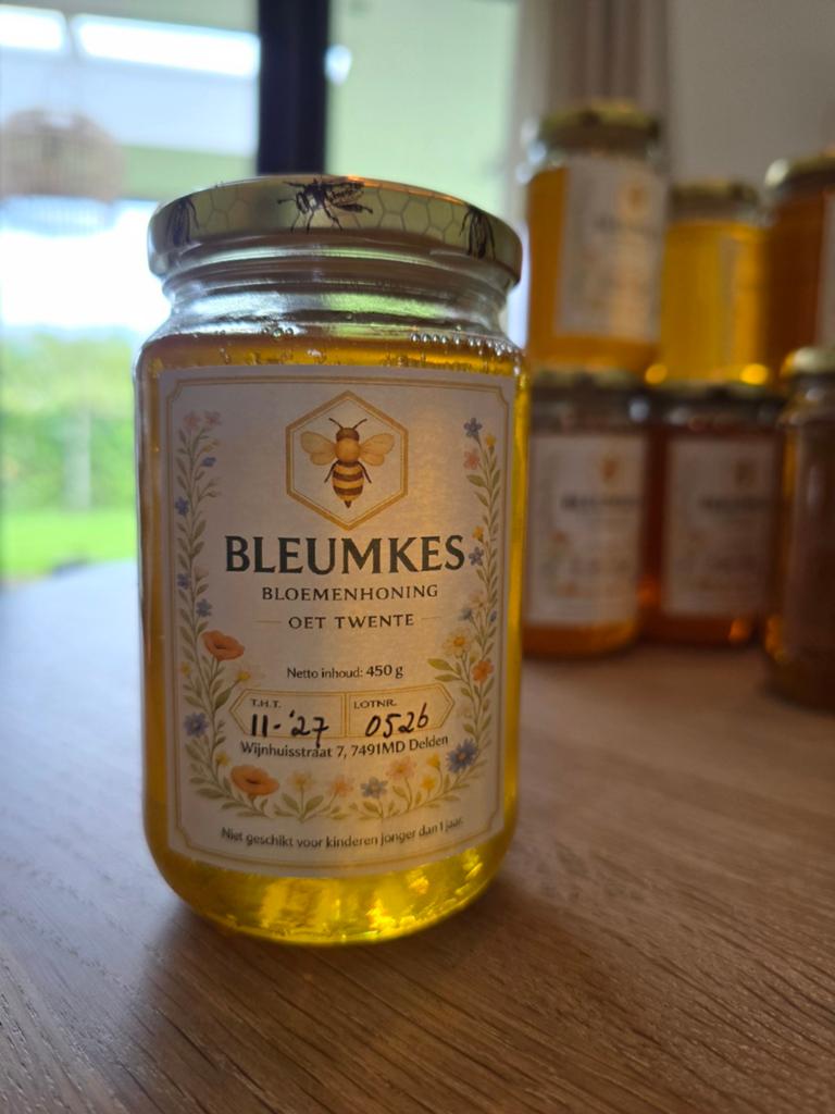 Pure Bleumkes honing uit Delden, Ophalen of Verzenden