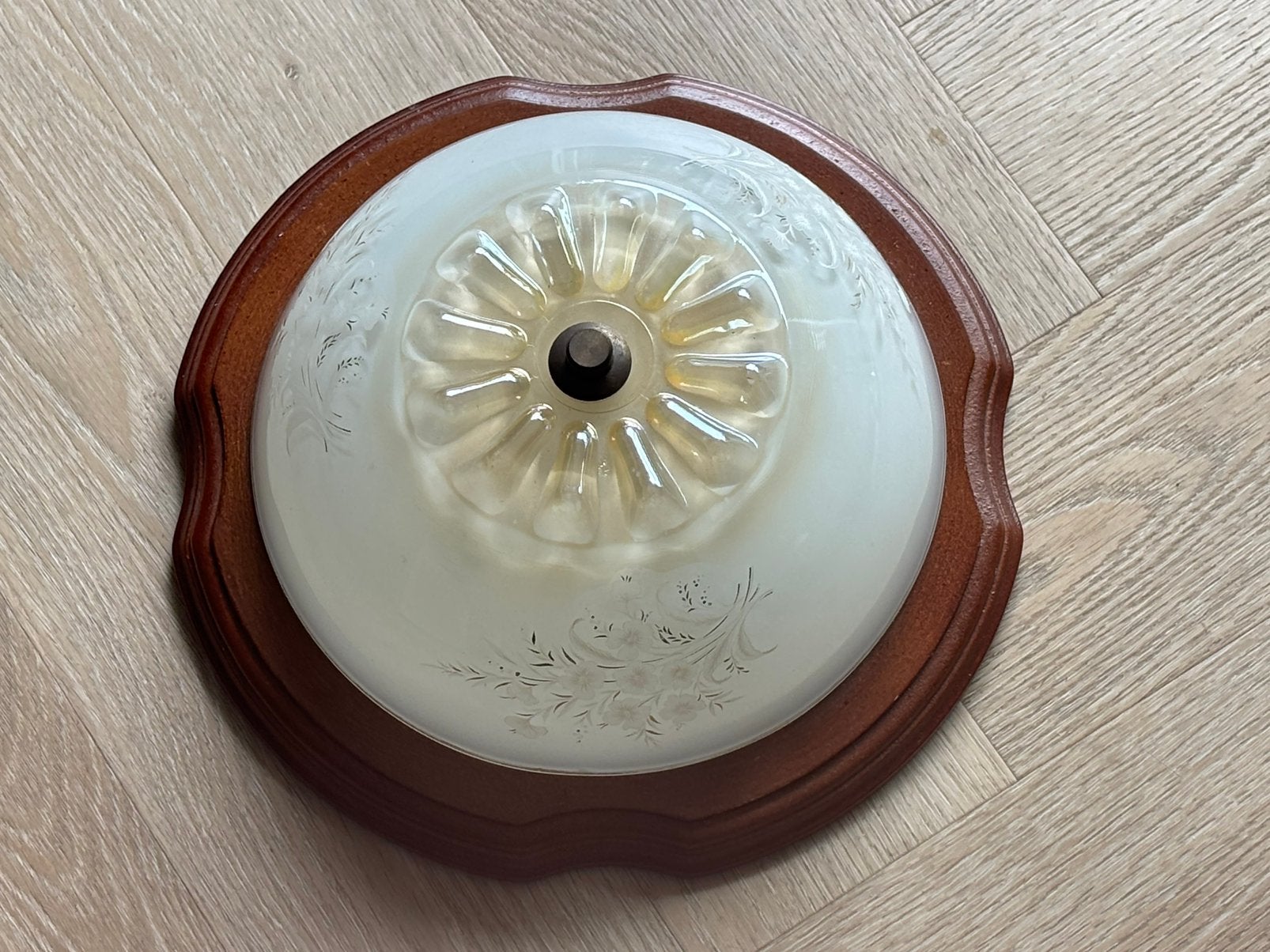 Mooie oude plafondlamp, Huis en Inrichting, Lampen | Plafondlampen, Ophalen of Verzenden, Zo goed als nieuw