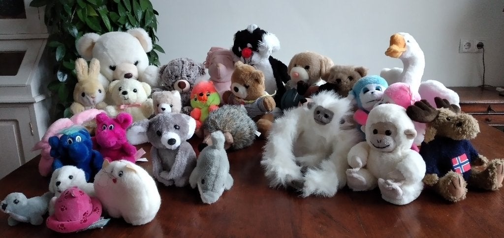 Pluche knuffels, Ophalen of Verzenden, Zo goed als nieuw