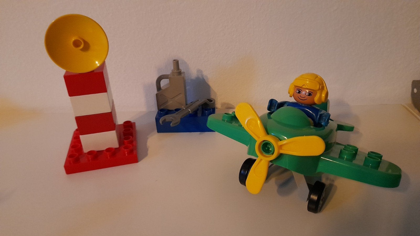 lego Duplo Klein Vliegtuig 10808, Kinderen en Baby's, Speelgoed | Duplo en Lego, Ophalen of Verzenden, Zo goed als nieuw, Duplo