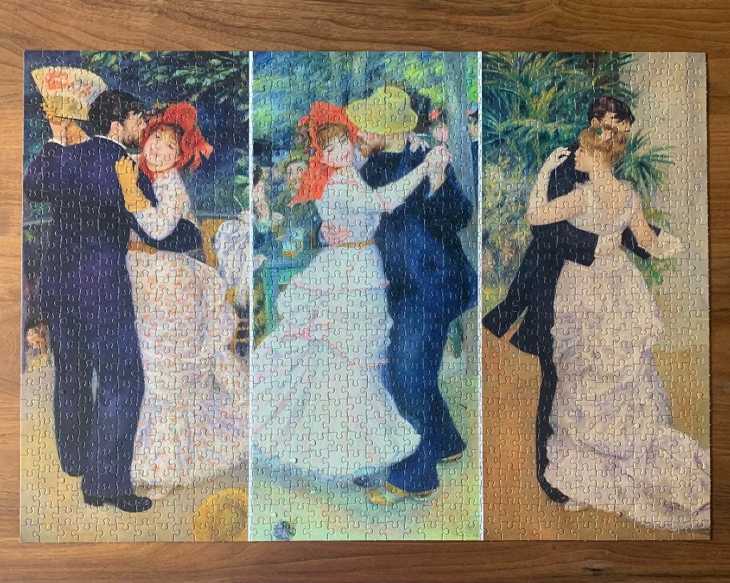 Kunstpuzzel Pierre-Auguste Renoir, Ophalen, Meer dan 50 stukjes, Zo goed als nieuw, 6 jaar of ouder