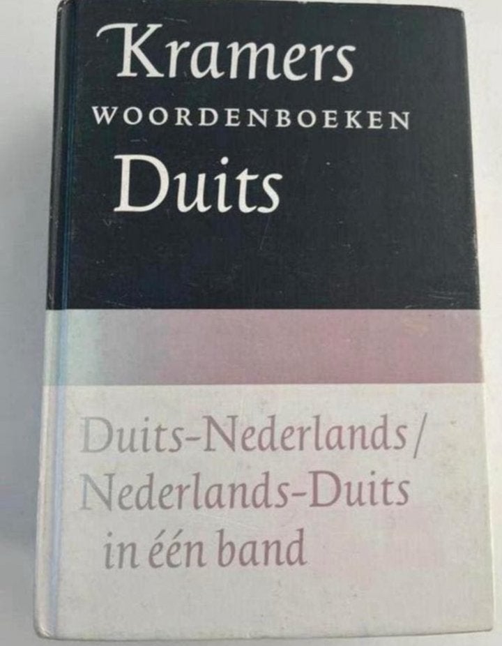 Kramers Woordenboeken Duits-Nederlands/Nederlands-Duits, Boeken, Woordenboeken, Ophalen of Verzenden, Gelezen, Kramers, Duits