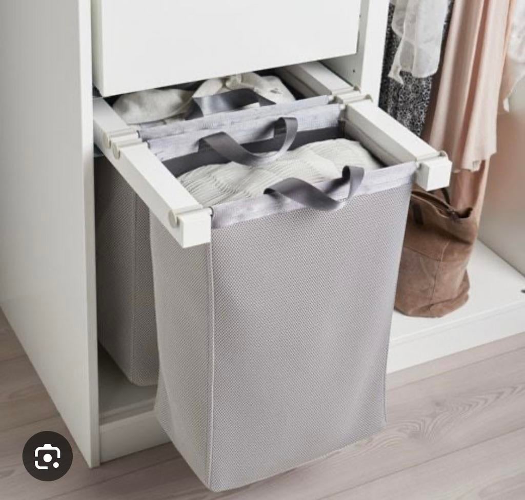 Ikea PAX uittrekbare wasmanden, Ophalen, Gebruikt