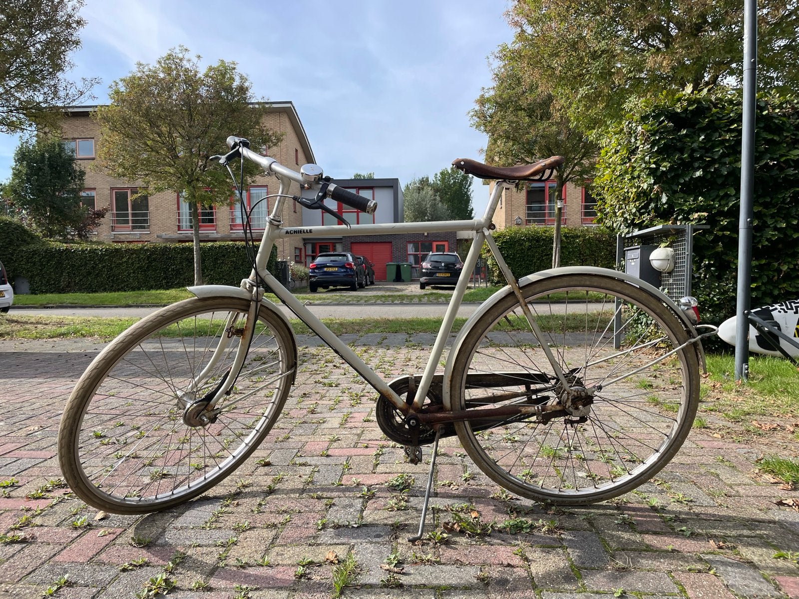 Achielle Miel - Vintage stijl - Opknapper, Gebruikt, Velgrem, Versnellingen, 53 tot 57 cm