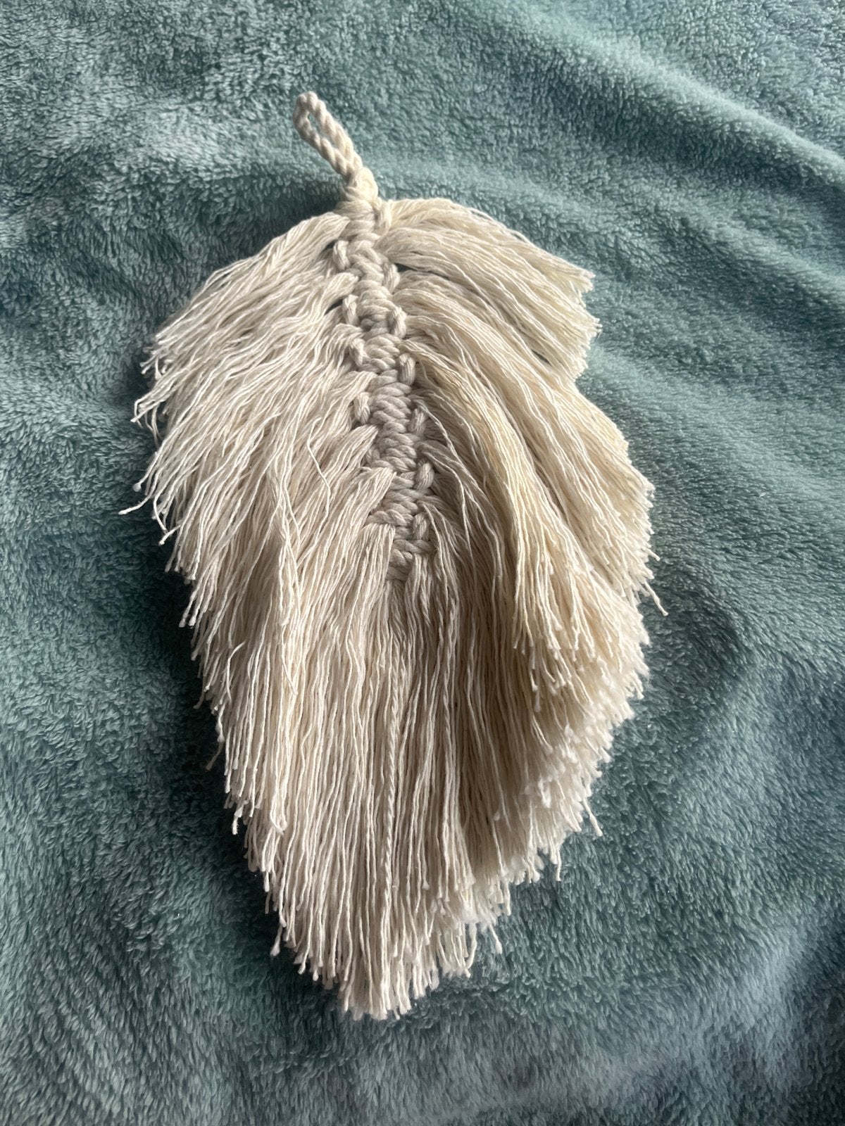 Macramé veer wanddecoratie - Boho stijl, Ophalen, Beige, Boho, Nieuw