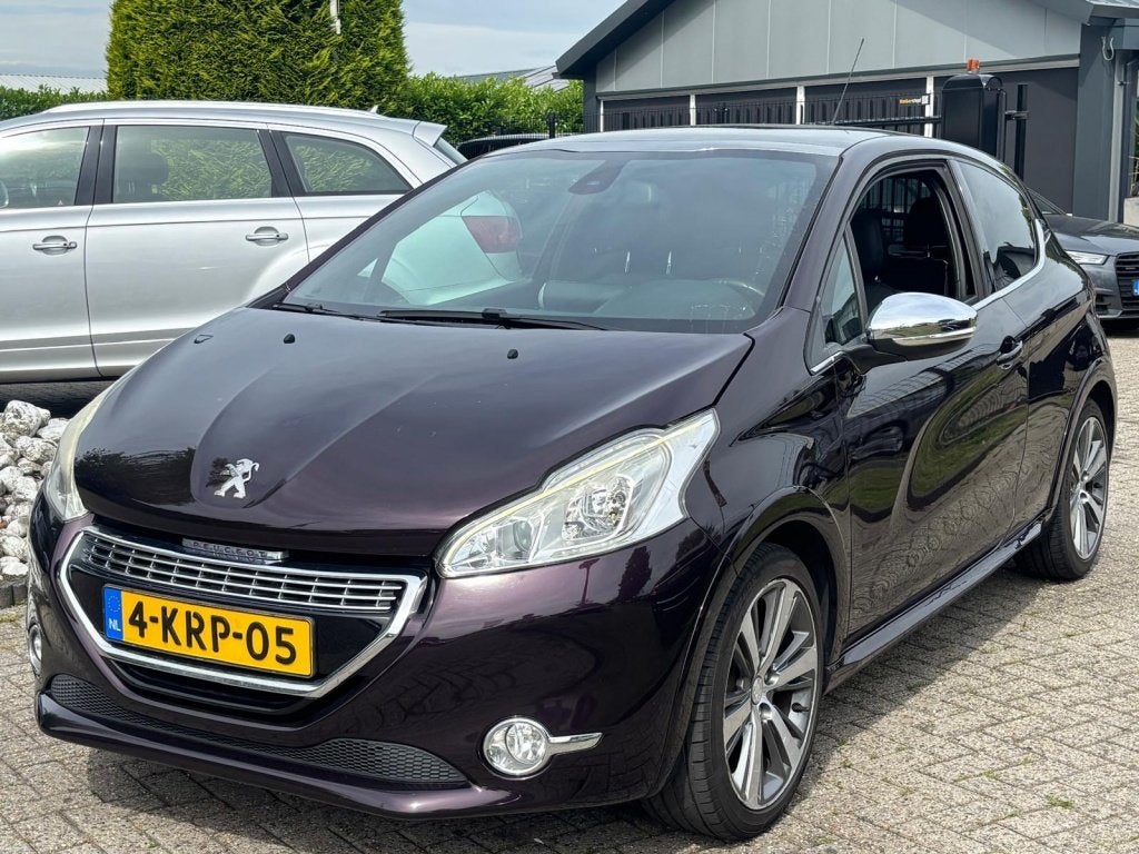 Peugeot 208 1.6 Benzine XY Panoramadak 121.000 KM NL Auto, Auto's, Peugeot, Voorwielaandrijving, Euro 5, Gebruikt, Zwart