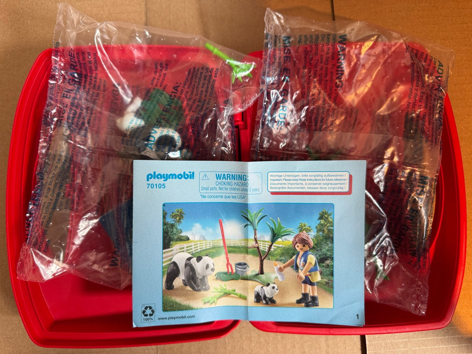 Playmobil 70105 Panda Verzorging Nieuw in Doos, Kinderen en Baby's, Speelgoed | Playmobil, Nieuw, Complete set, Ophalen