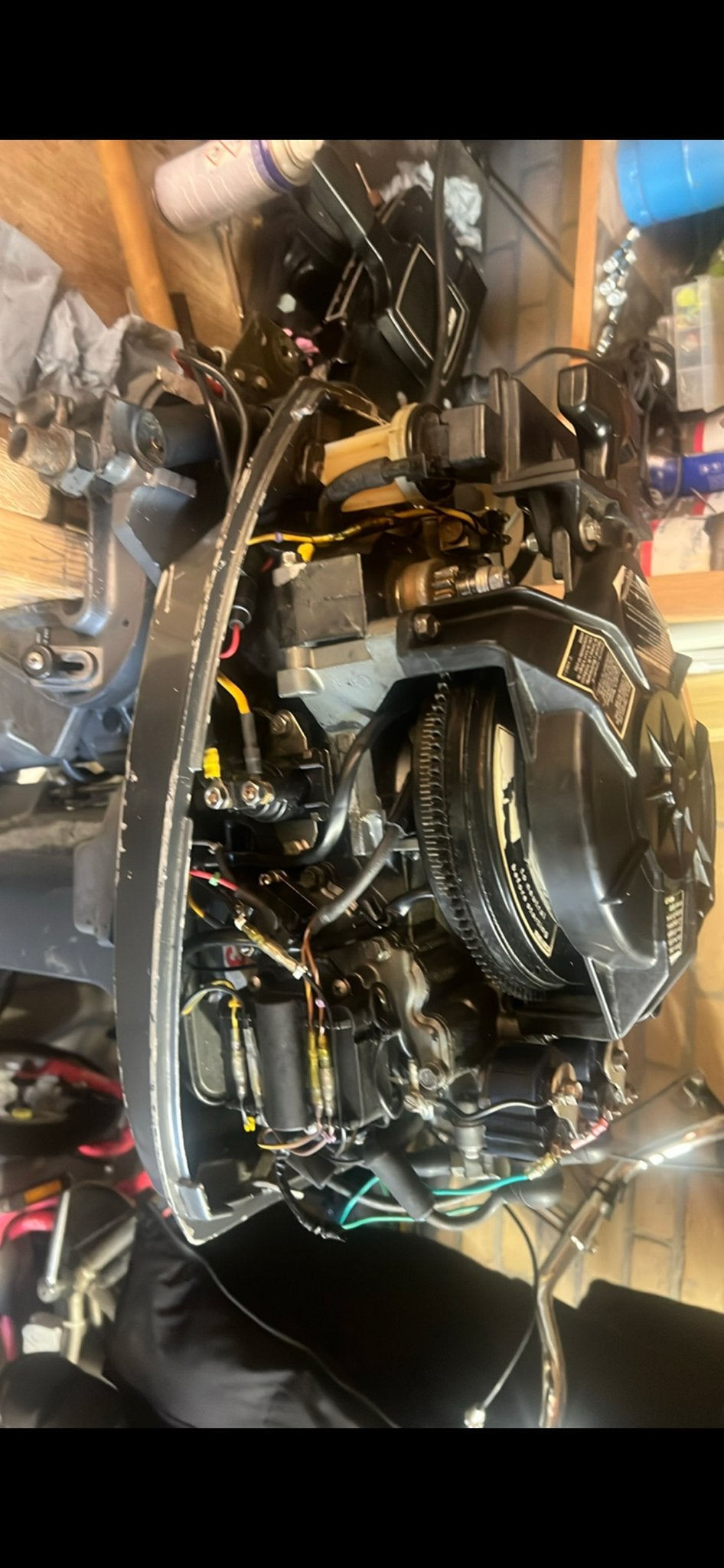 Mariner 9.9pk 2takt, Ophalen, Gebruikt, Motor en Techniek