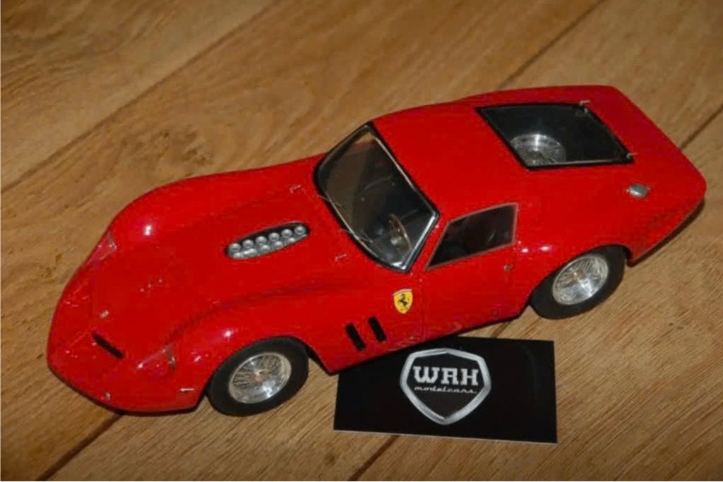 1:18 FERRARI 250 GTO special ed. rosso corsa MG models WRH, Verzenden, Zo goed als nieuw, Auto, Overige merken
