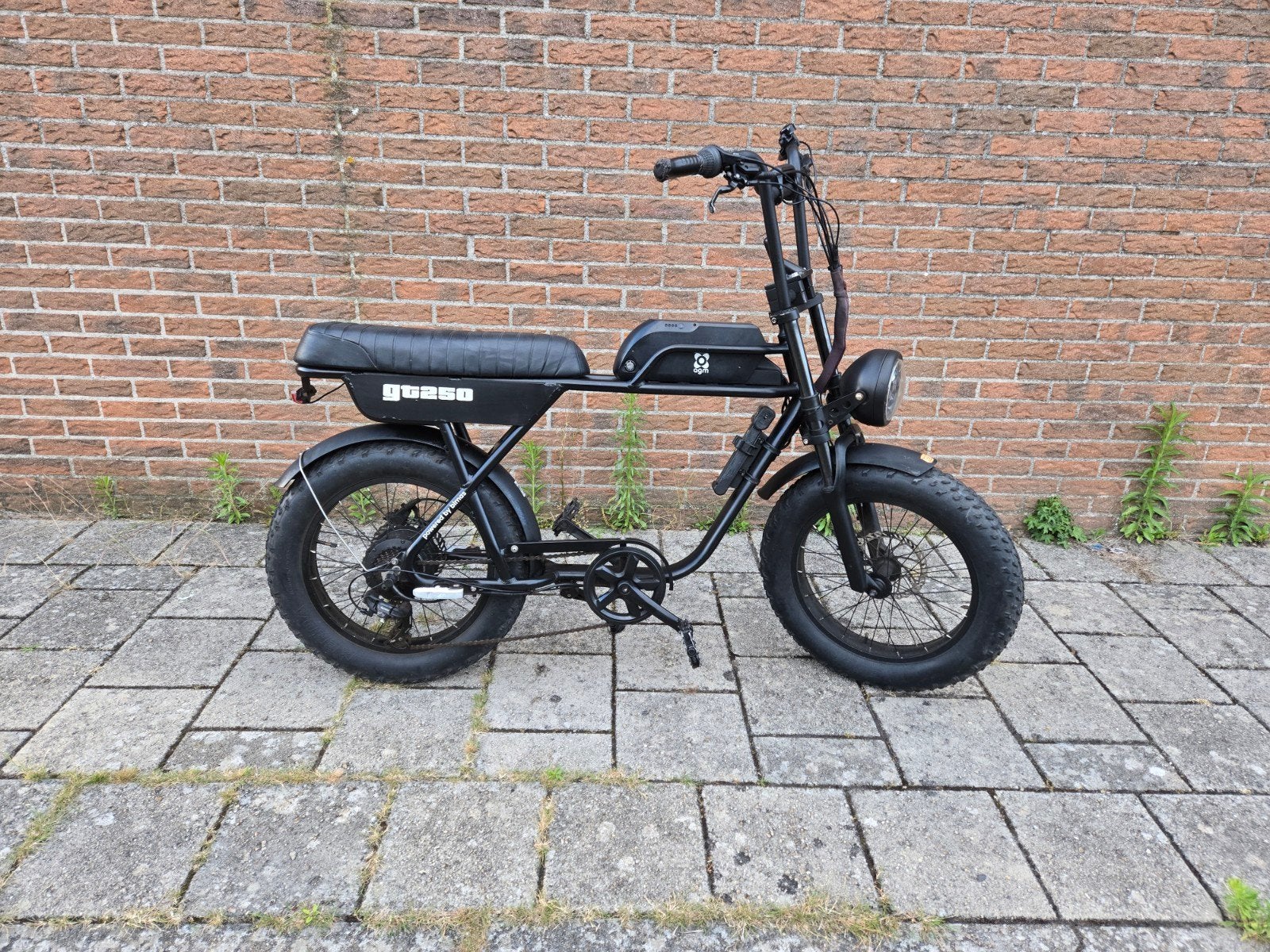 Fatbike AGM GT250, Ophalen