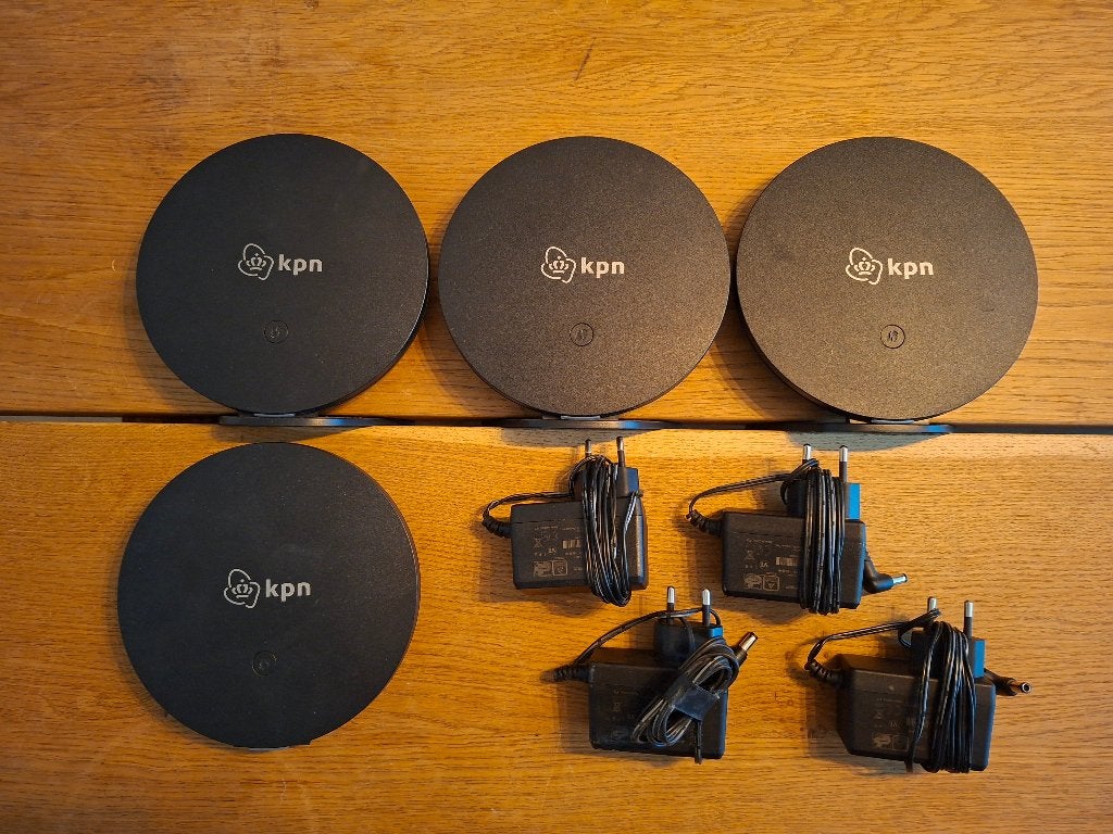 4x KPN Superwifi punt (ZGAN), Verzenden, Zo goed als nieuw, KPN