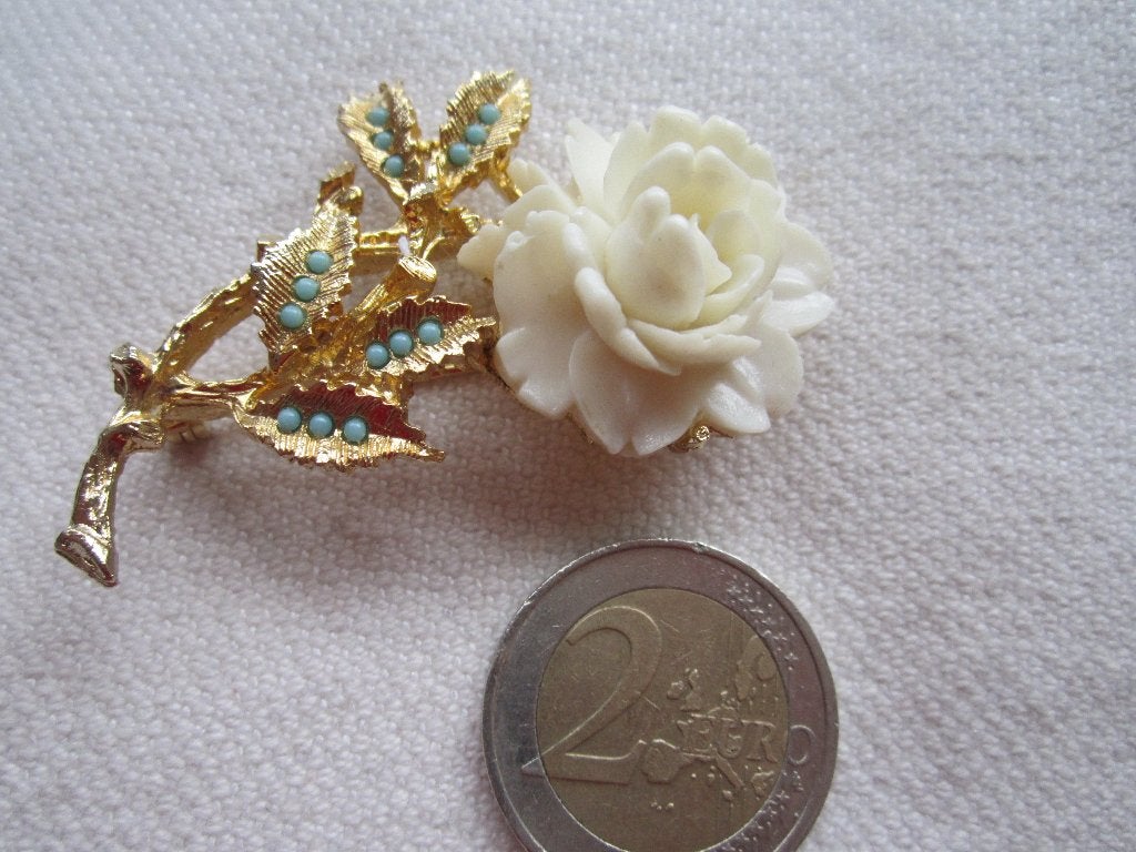 2.  Schitterende oude broche, Ophalen, Overige materialen, Broche