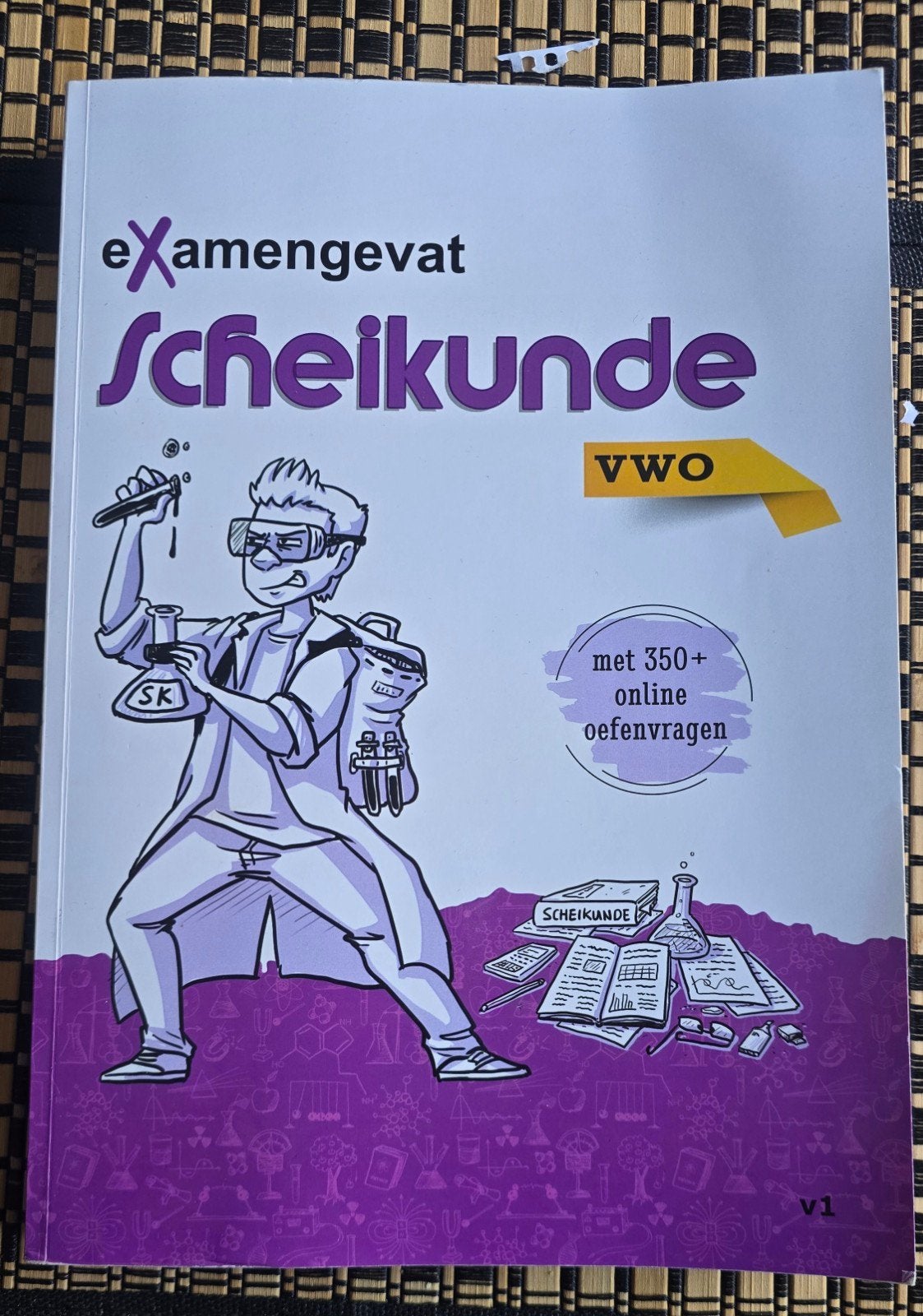 eXamengevat - Scheikunde VWO, Boeken, Schoolboeken, Ophalen of Verzenden, Zo goed als nieuw, Overige niveaus, Nederlands