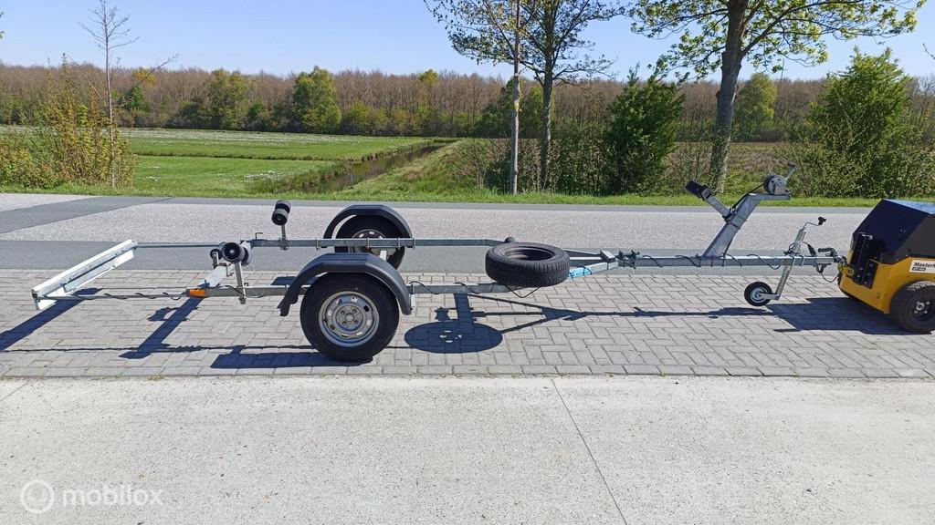 Freewheel Kantelbare Boottrailer tot 4,80 Meter – 650 KG, Watersport en Boten, Gebruikt, Freewheel, Overige typen, Freewheel