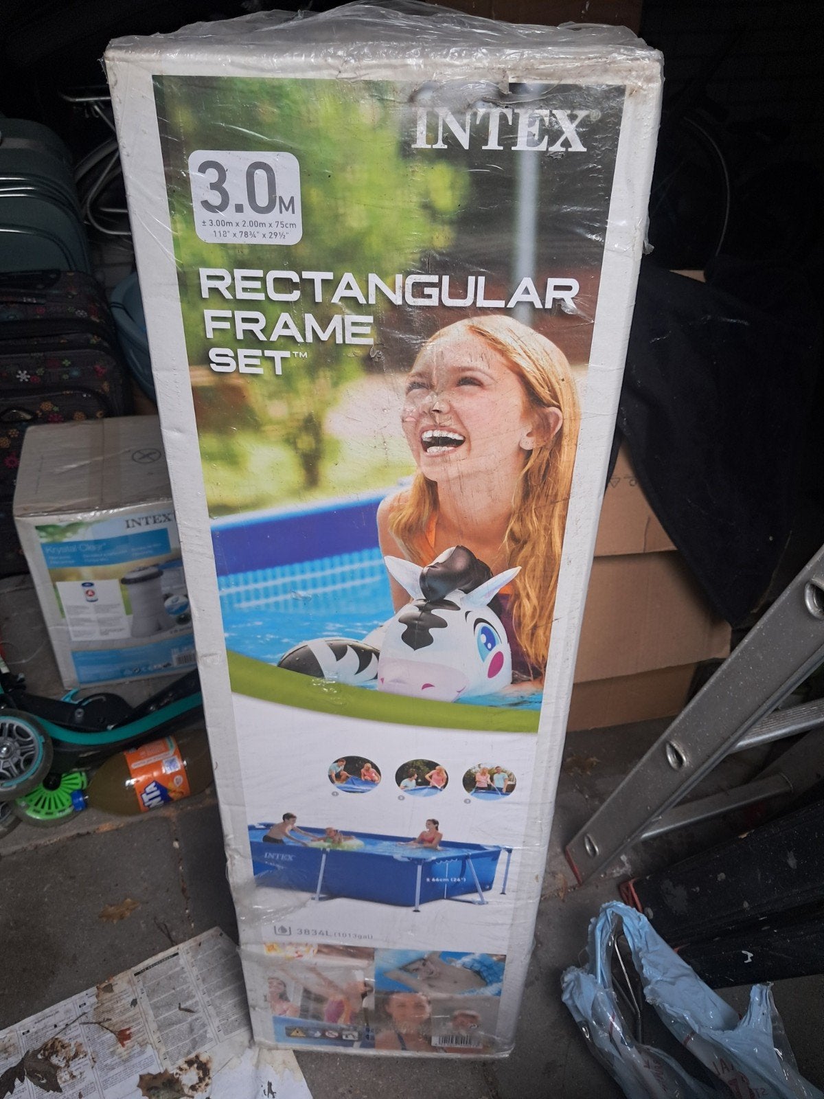 Als nieuw nog in de verpakking, Ophalen, Minder dan 80 cm, Nieuw, Opzetzwembad