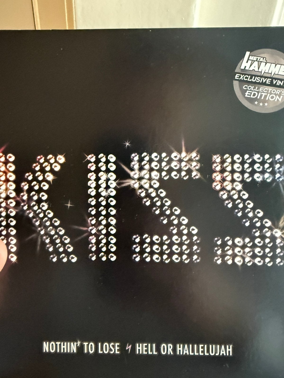 Vinyl single kiss nothin to lose zgan, Cd's en Dvd's, Vinyl Singles, Ophalen of Verzenden, Zo goed als nieuw, Pop