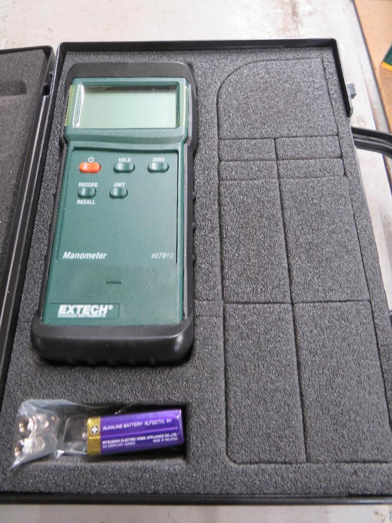 Extech 407910 Manometer Heavy Duty Series 97 Nieuw in doos, Extech, Nieuw, Zandhaarweg, Ophalen of Verzenden