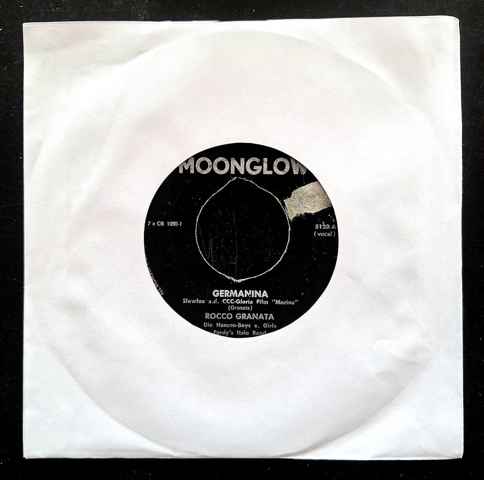7"/SINGLE  ROCCO GRANATA - Germanina, Cd's en Dvd's, Vinyl Singles, Ophalen of Verzenden, Gebruikt, Pop