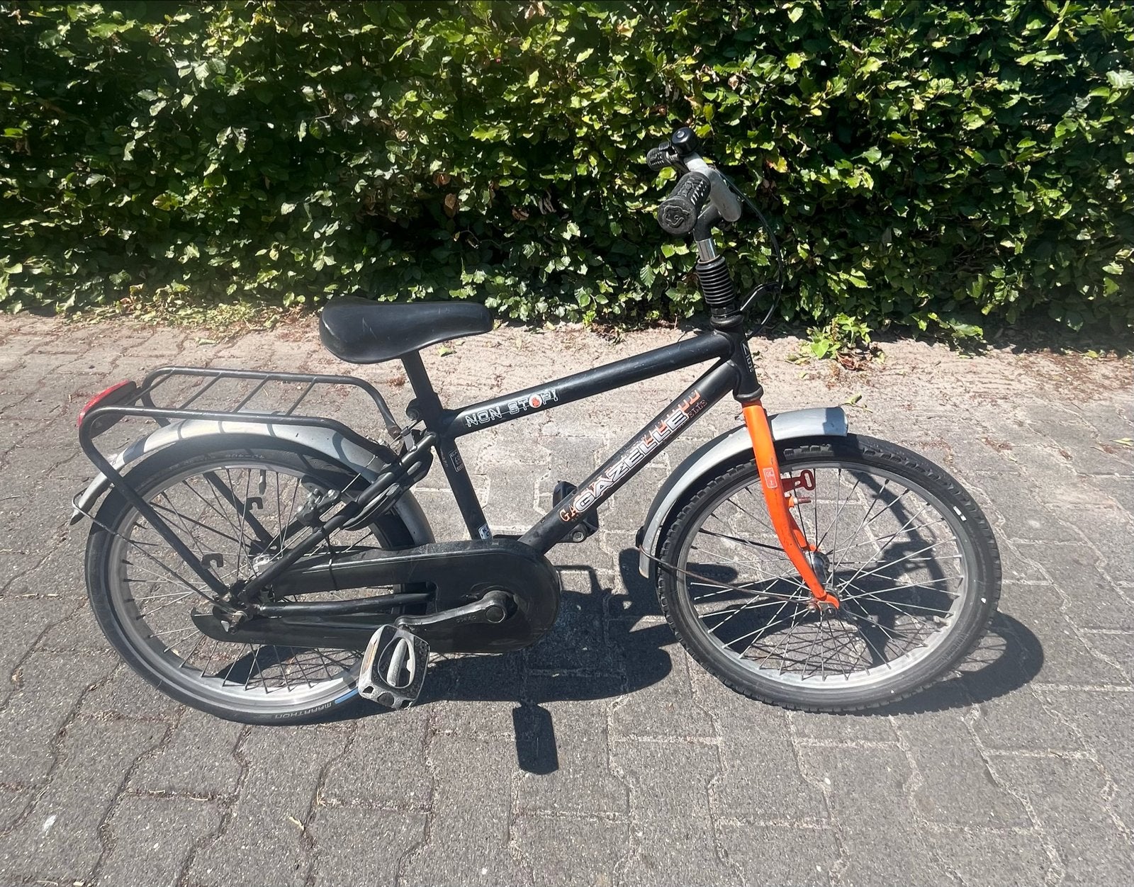 Jongensfiets Gazelle Non Stop 20 inch, Fietsen en Brommers, Fietsen | Jongens, Ophalen, Gebruikt, 20 inch, Handrem