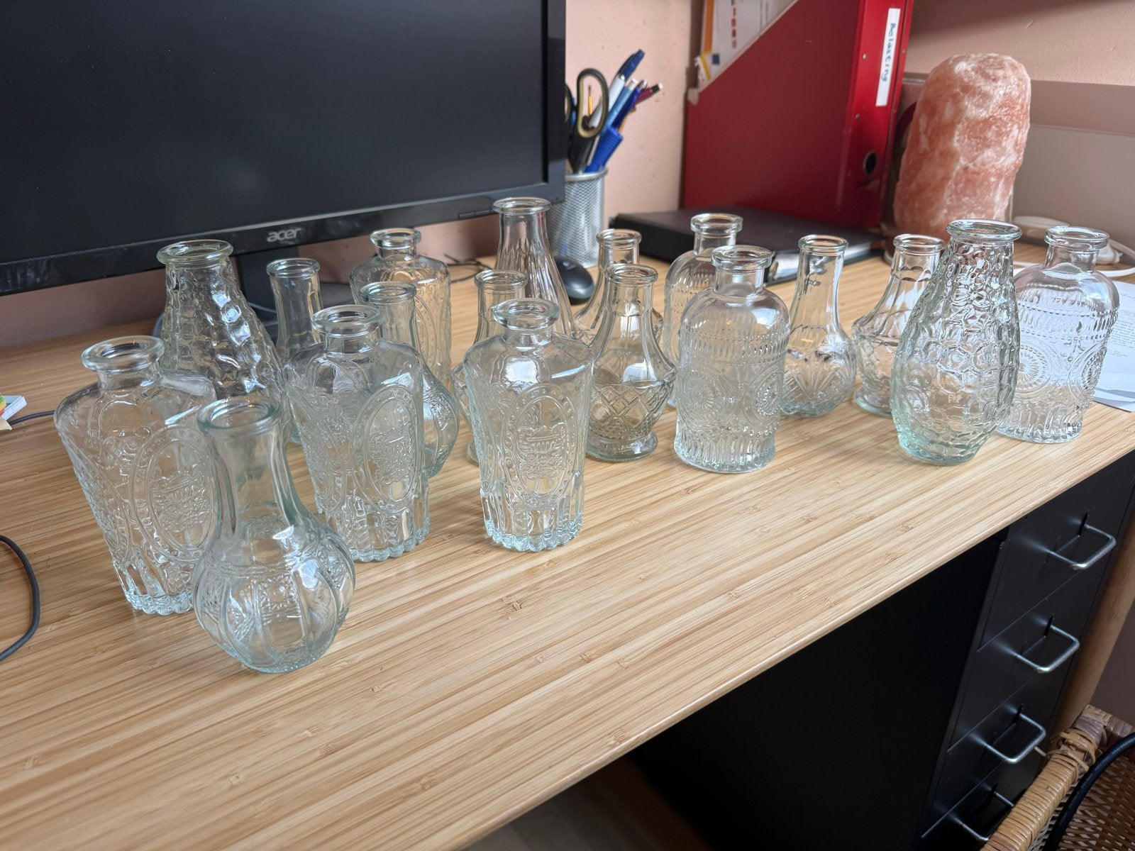 18 decoratieve vaasjes voor bruiloft of feest, Ophalen