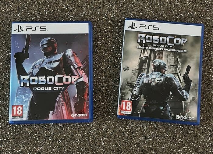 Robocop Rogue City + Unfinished Business PS5, Ophalen of Verzenden, Zo goed als nieuw