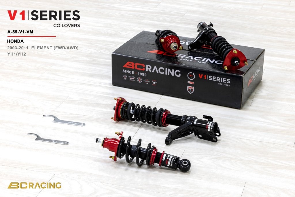 BC Racing schroefset Verlaging - Honda Element 03-11, Ophalen of Verzenden