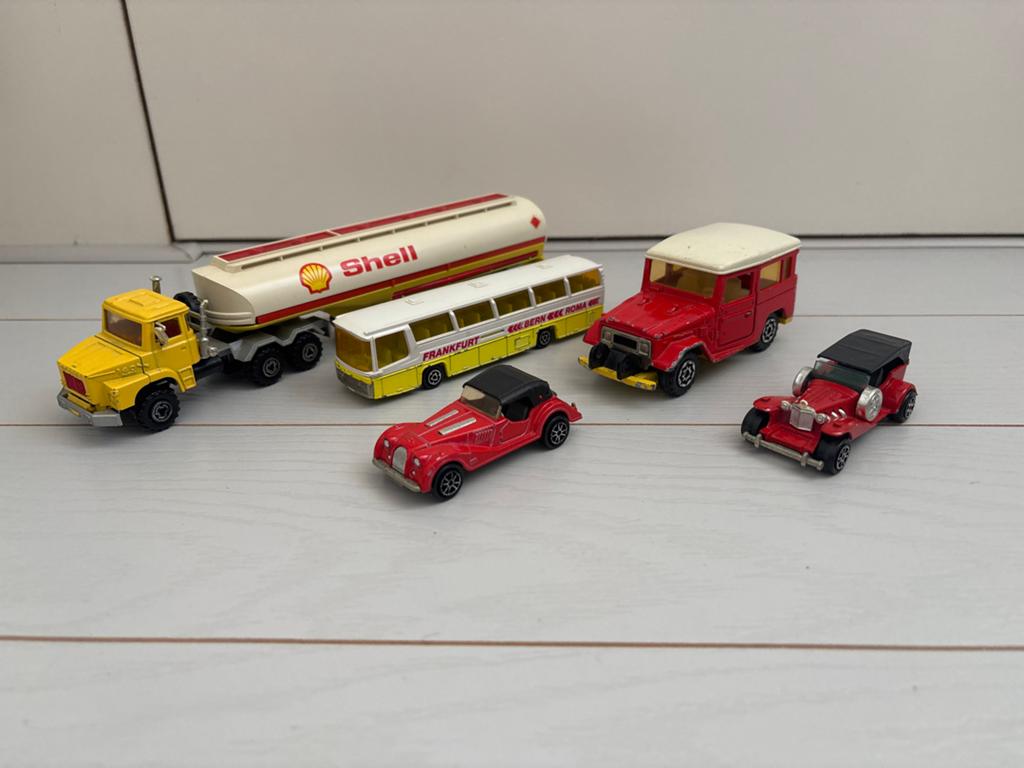 MAJORETTE auto’s, verzameling van 5 modelauto's, Ophalen of Verzenden, Gebruikt
