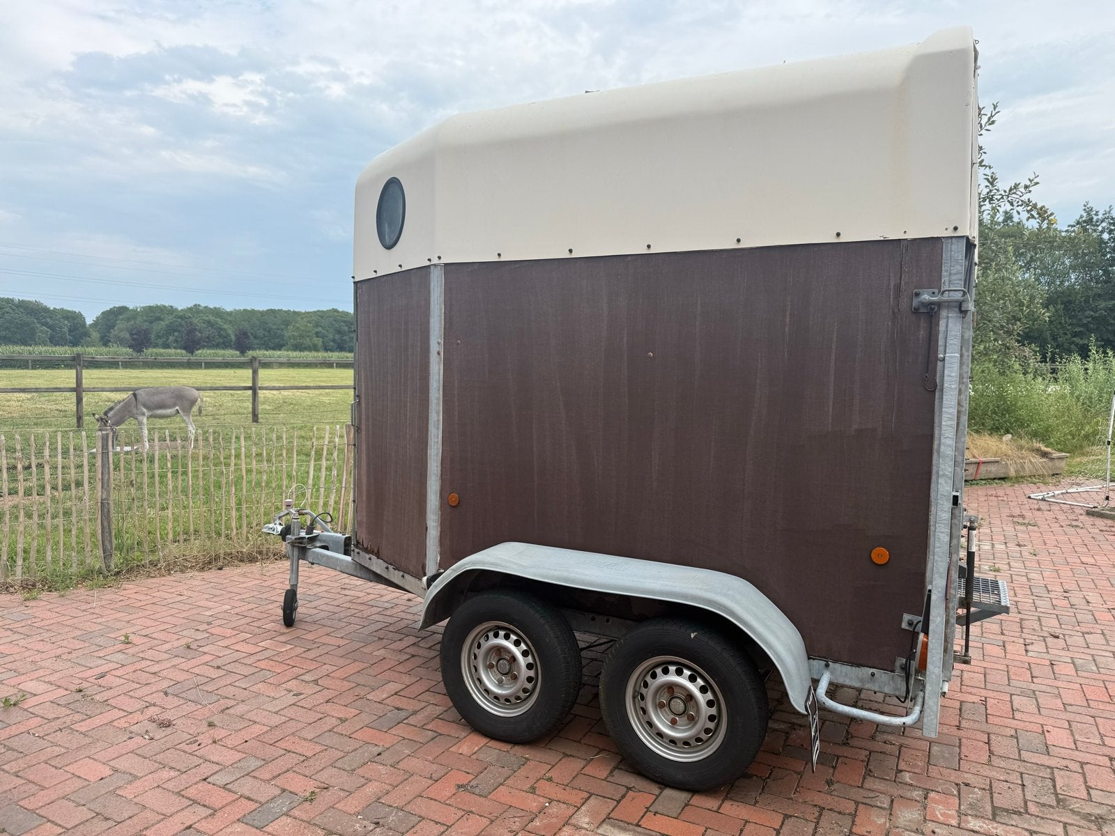 Paardentrailer te koop - Robuust en betrouwbaar, Auto diversen, Aanhangers en Bagagewagens, Ophalen, Gebruikt