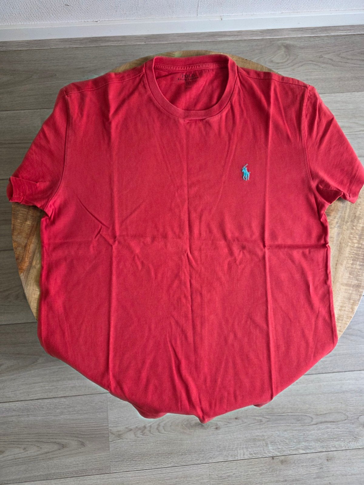 Polo Ralph Lauren T-shirt - Rood - Maat S, Ophalen of Verzenden, Rood, Maat 46 (S) of kleiner, Polo Ralph Lauren