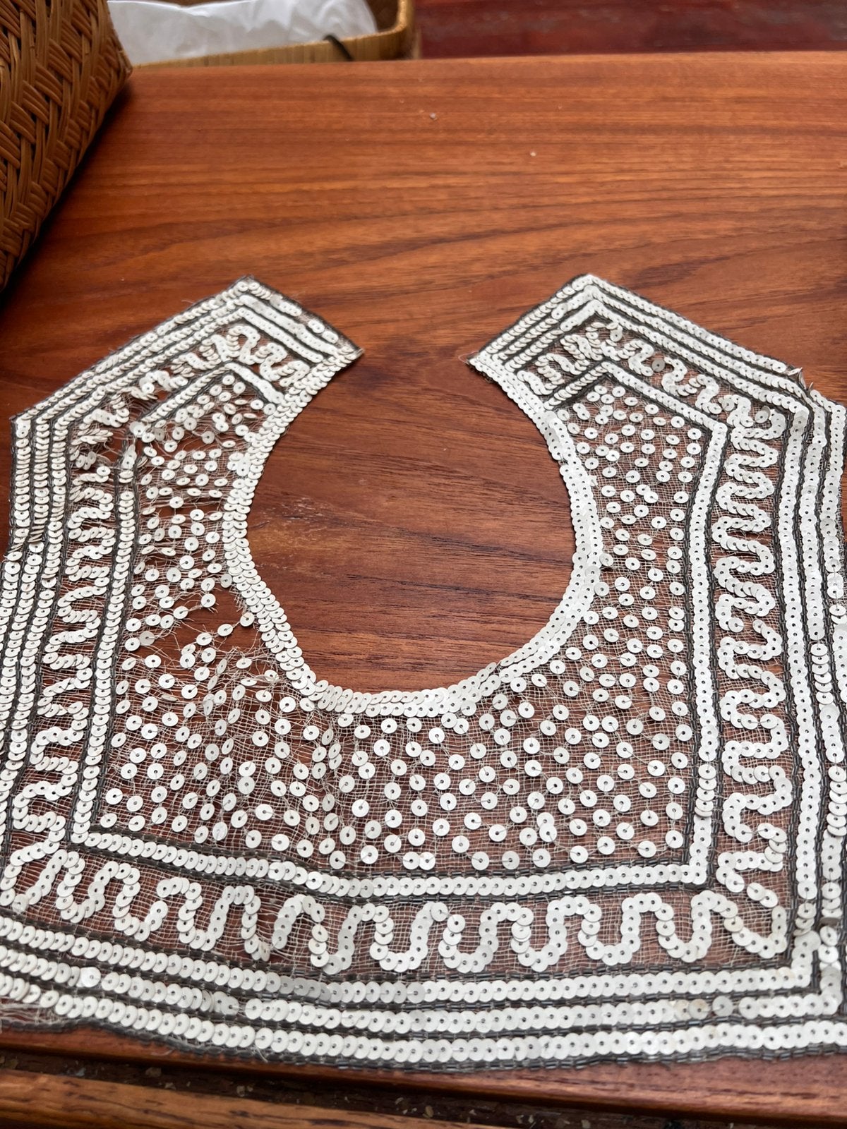 Art deco kraag/ flapper periode 1920, Ophalen of Verzenden