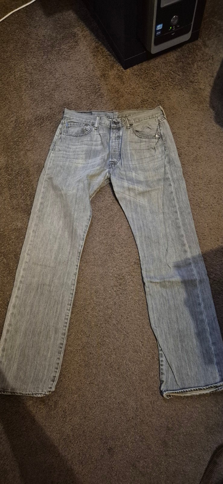 Levi's 501 Jeans - W33 L32 - Zo goed als nieuw, Kleding | Heren, Levi's, Blauw, Ophalen of Verzenden, Zo goed als nieuw
