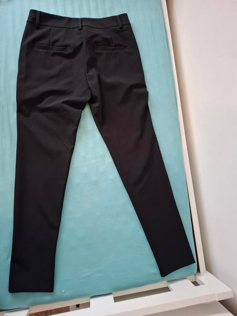 Zwarte pantalon G. Ricceri maat S | high waist nette broek, Maat 38/40 (M), Zwart, Ophalen of Verzenden, Zo goed als nieuw