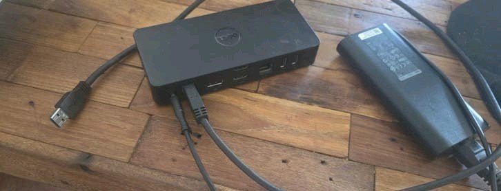 Dell DisplayLink KVM Docking Station, Ophalen of Verzenden, Dell, Docking station, Gebruikt