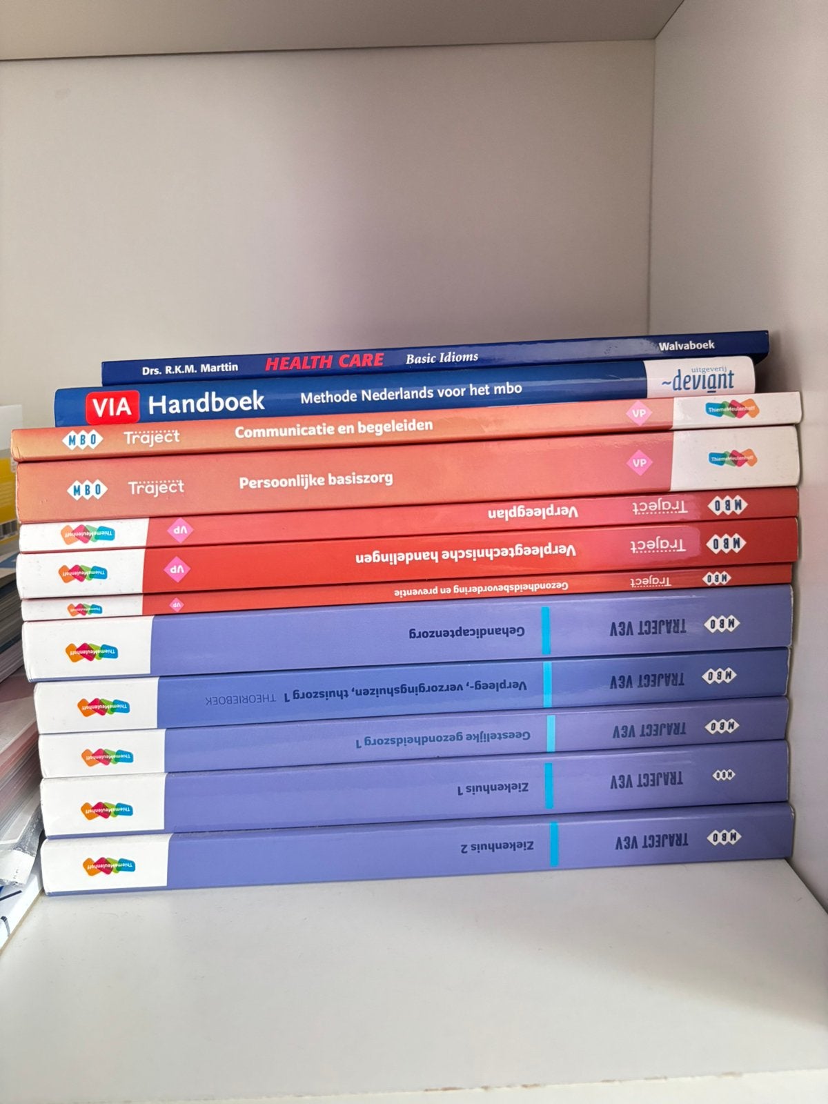 Verpleegkundige MBO niveau 4 BOEKEN, Boeken, Schoolboeken, Ophalen, Zo goed als nieuw, Overige niveaus, Biologie