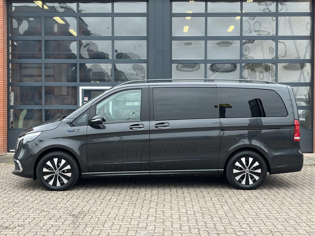 Mercedes-Benz EQV 300 L2 | Dubbelcabine | Certified 12 mnd g, Stof, Gebruikt, Zwart, 2535 kg