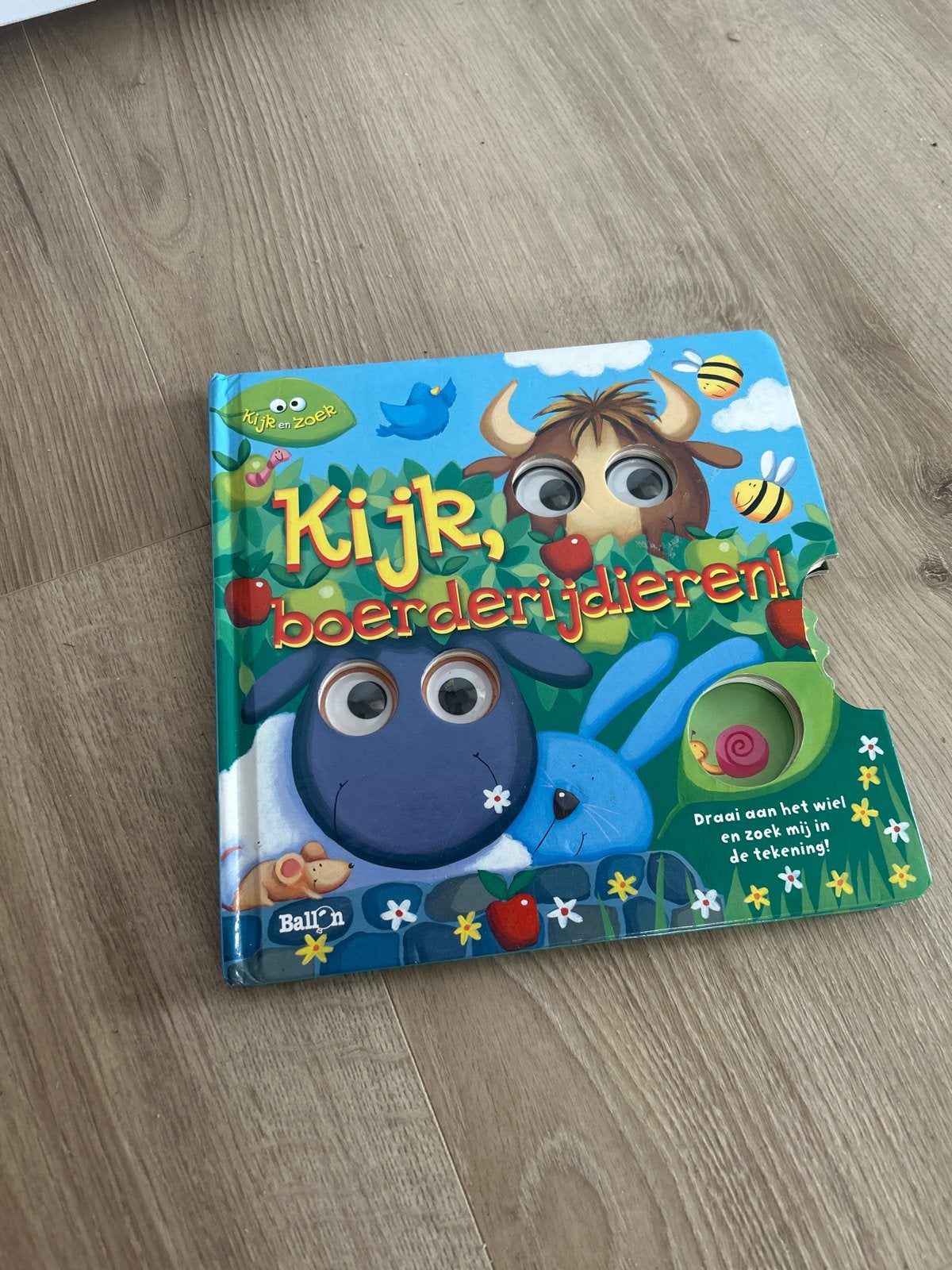 Kijk, boerderijdieren! - Interactief kinderboek, Non-fictie, Jongen of Meisje, Ophalen of Verzenden, Zo goed als nieuw