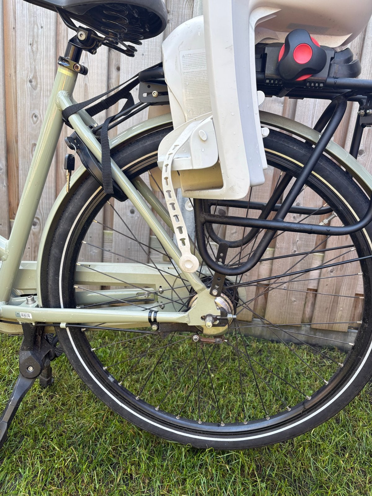 Foto 10 van Gazelle HeavyDuty T7 Damesfiets met kinderzitje