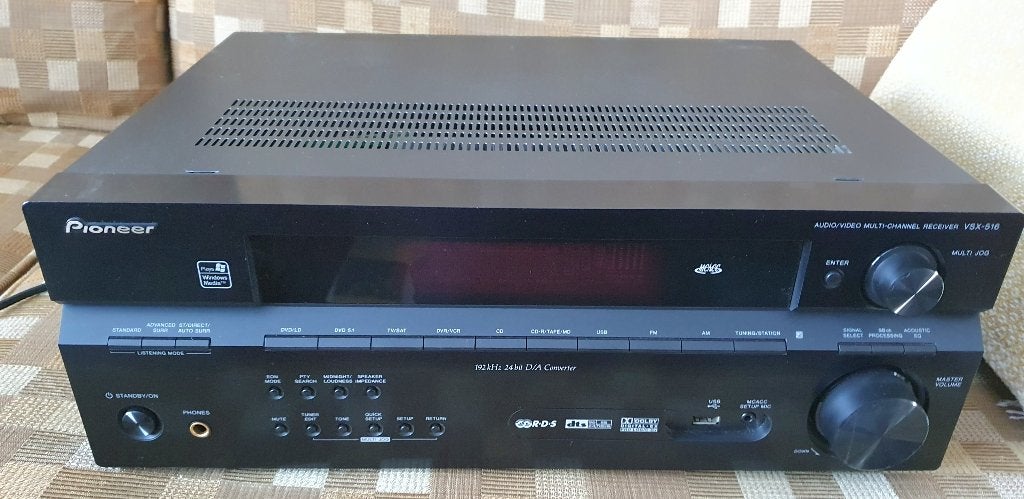 Te koop Pioneer surround receiver, Ophalen, Gebruikt, Pioneer, 120 watt of meer