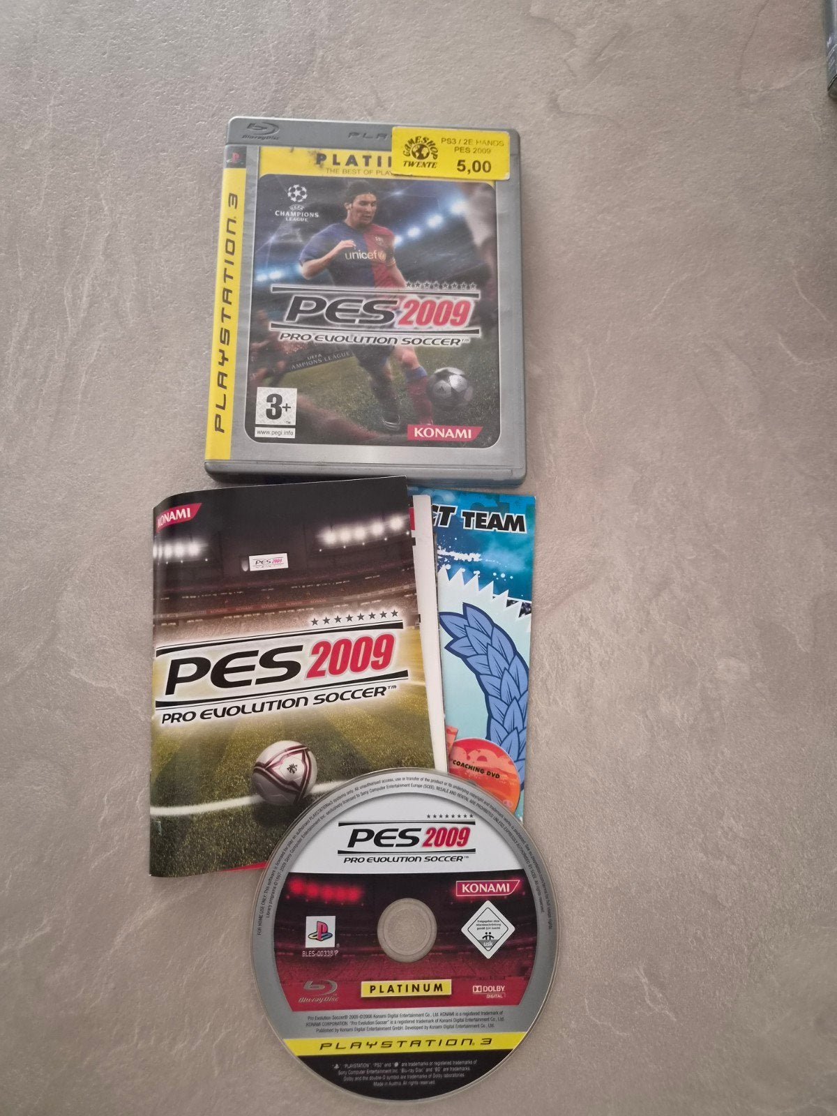 PES 2009 Pro Evolution Soccer PS3 - Zo goed als nieuw, Ophalen of Verzenden