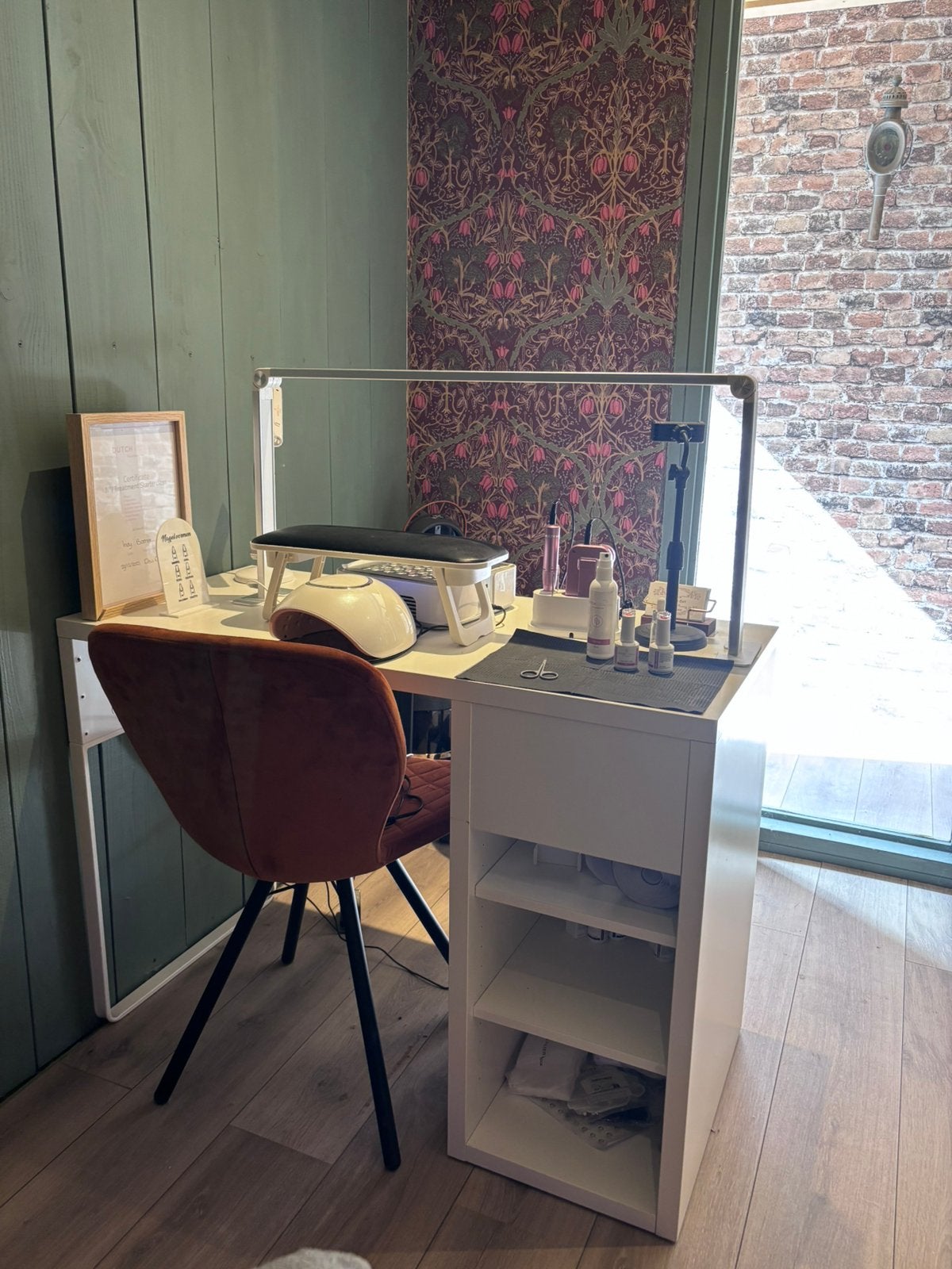 Ikea bureau, Ophalen, Zo goed als nieuw, Hoogslaper