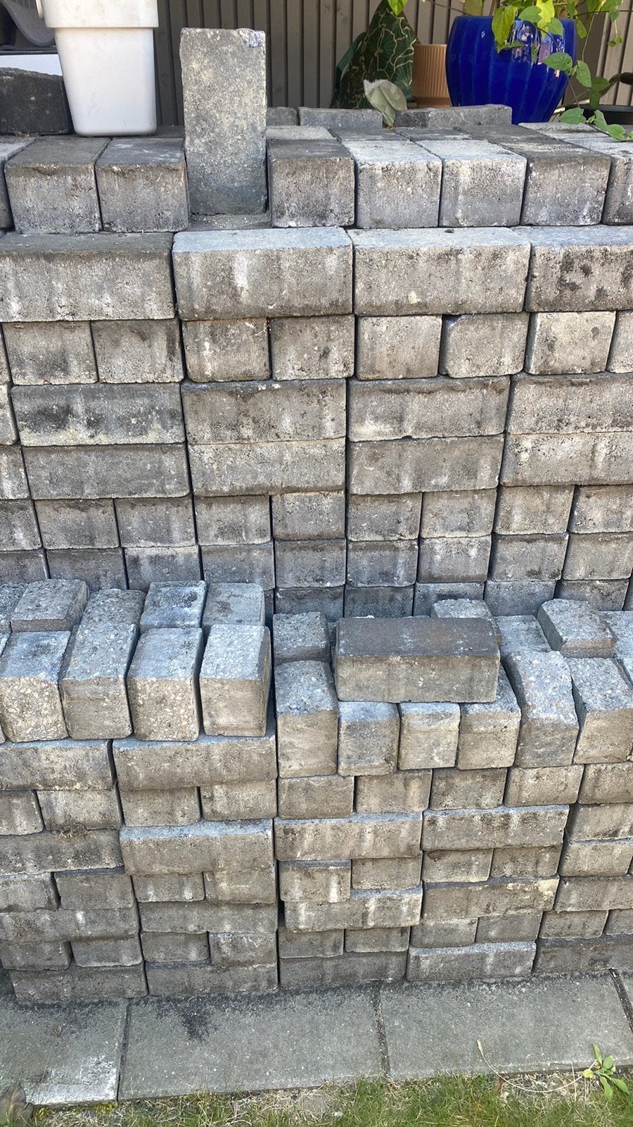 Klinkers gratis af te halen, Ophalen, Zo goed als nieuw, Beton, Klinkers