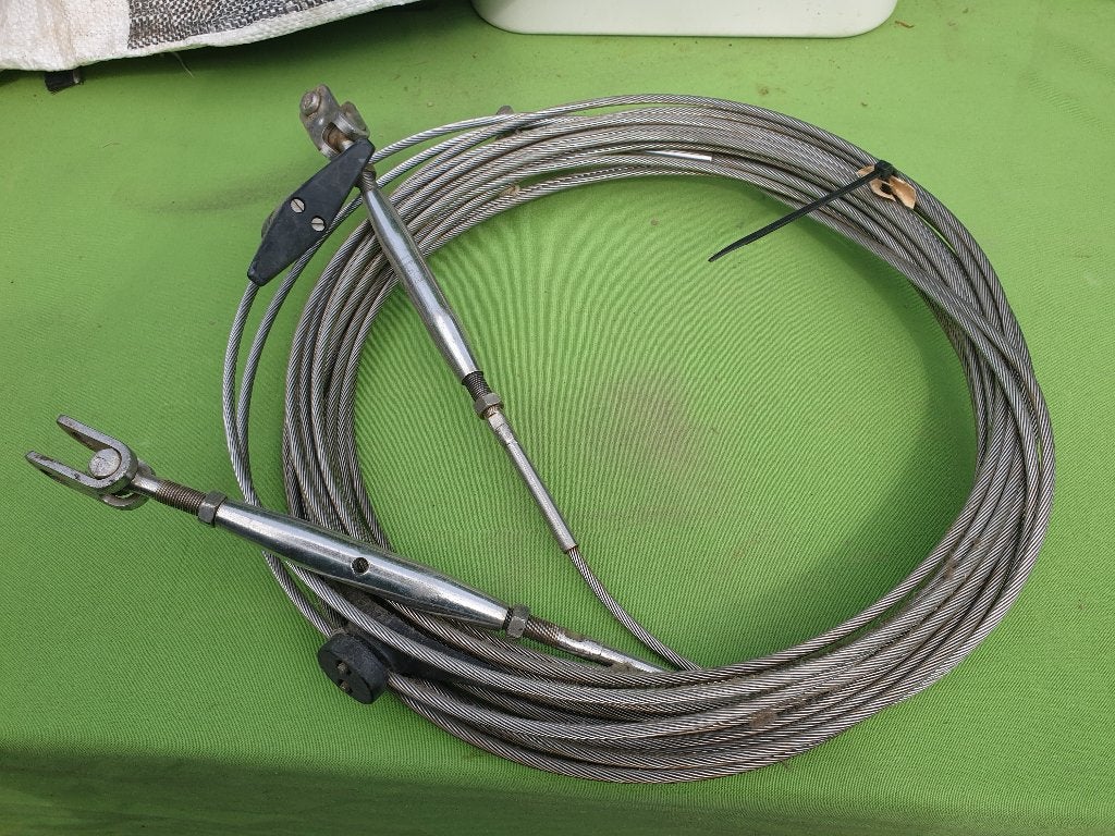 stag met spanners, Ophalen, Gebruikt, Dekbeslag, Zeilboot of Motorboot