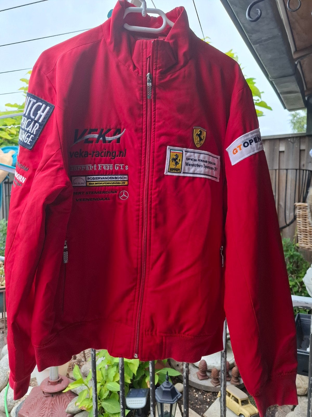 Ferrari  kolekte autim Racing Team Jas Maat L, Maat 52/54 (L), Ferrari, Ophalen of Verzenden, Zo goed als nieuw