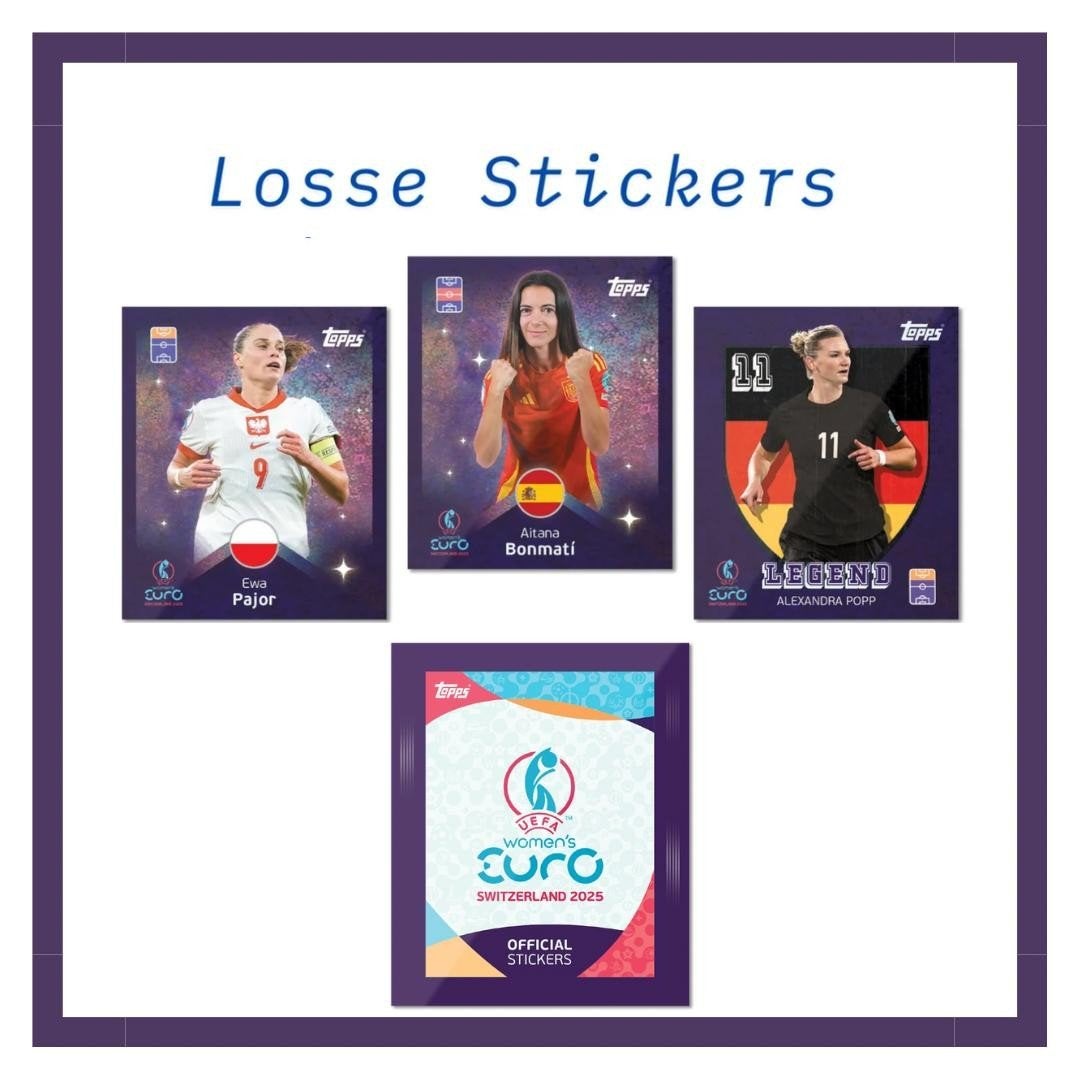 Topps UEFA Women's EURO 2025 Losse Stickers, Verzenden, Nieuw, Sport