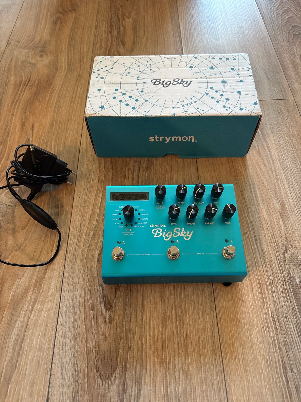 Strymon BigSky Reverb Pedaal - Nieuw!, Ophalen of Verzenden, Nieuw, Reverb