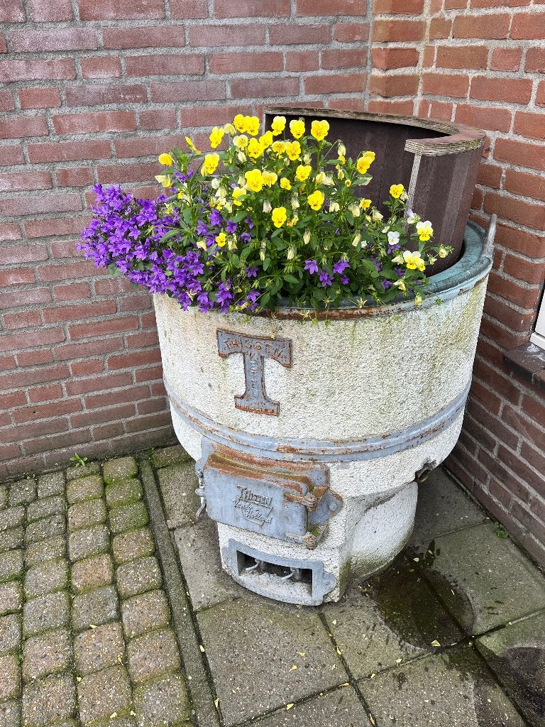 Ouderwetse wasketel, Ophalen